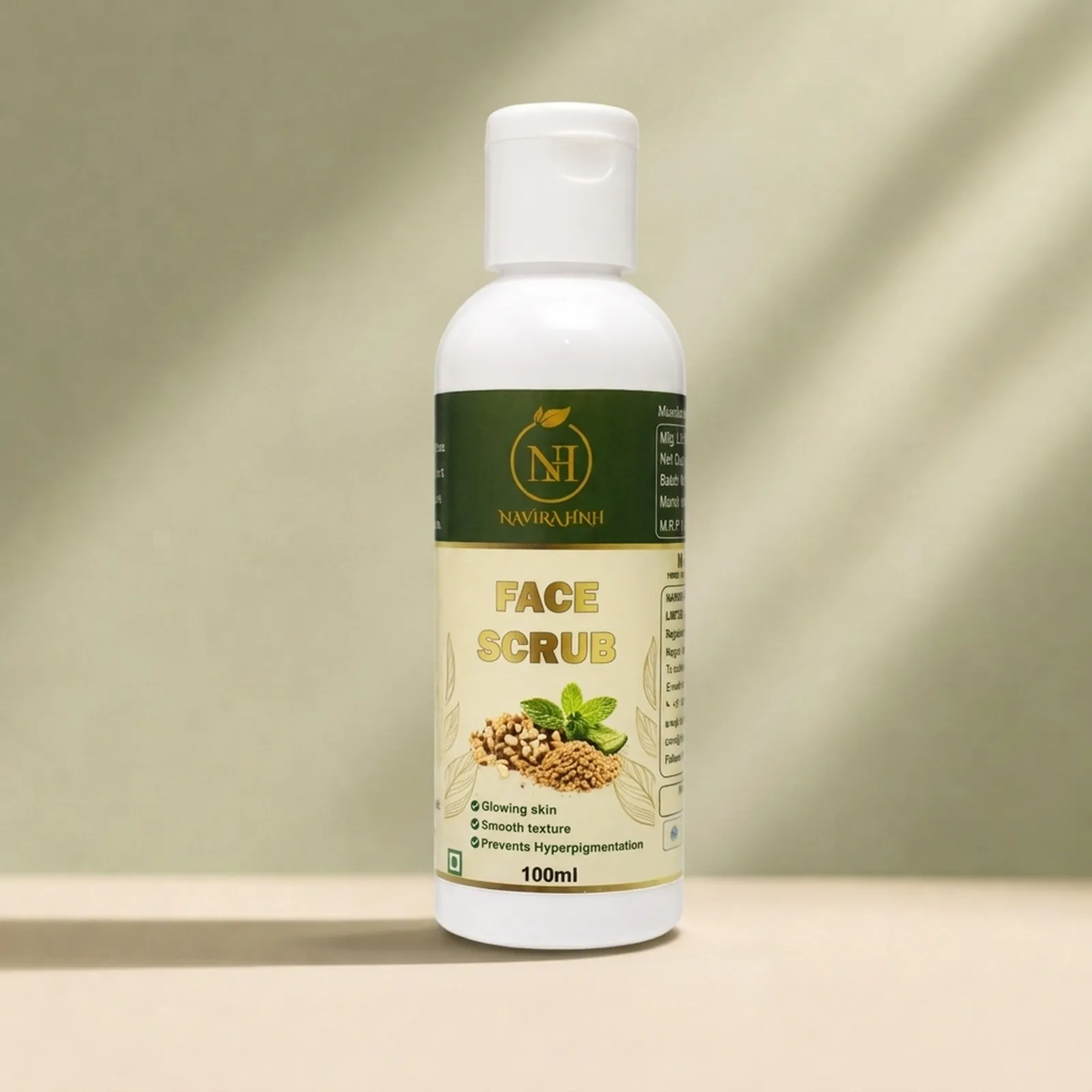 Face Scrub | Gentle Exfoliating Scrub for Bright, Smooth Skin | All Skin Types | Removes Dead Skin & Unclogs Pores